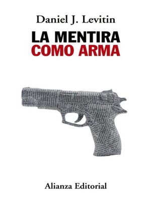 cover image of La mentira como arma